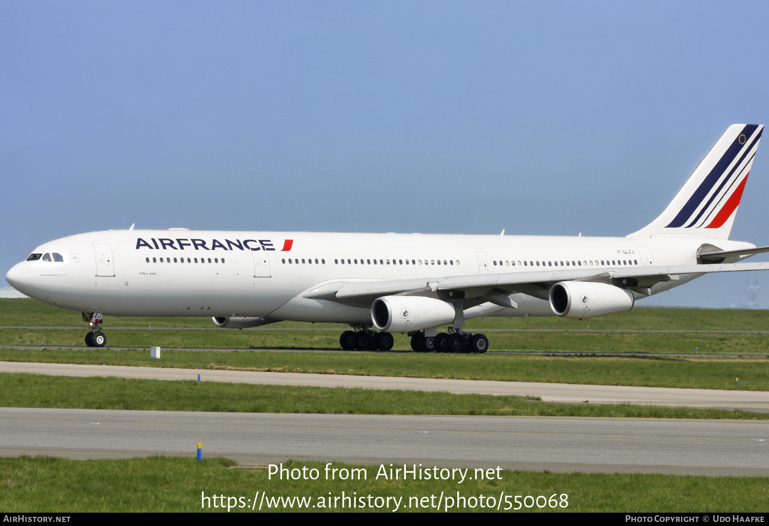 Aircraft Photo of F-GLZJ | Airbus A340-313 | Air France | AirHistory.net #550068