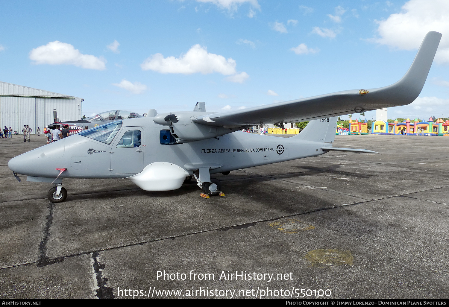 Aircraft Photo of 1548 / FARD 1548 | Tecnam P2006T SMP | Dominican Republic - Air Force | AirHistory.net #550100