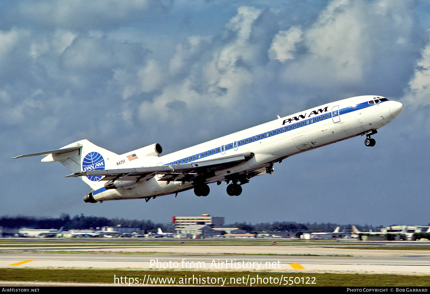 Aircraft Photo of N4751 | Boeing 727-235 | Pan American World Airways - Pan Am | AirHistory.net #550122