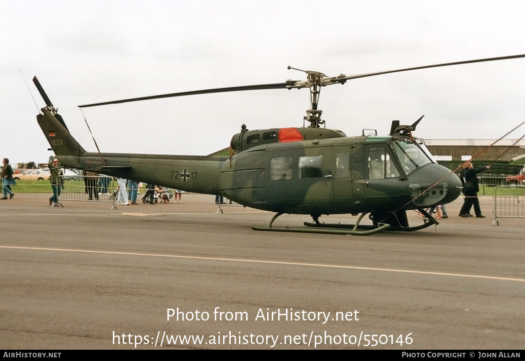 Aircraft Photo of 7217 | Bell UH-1D Iroquois | Germany - Army ...