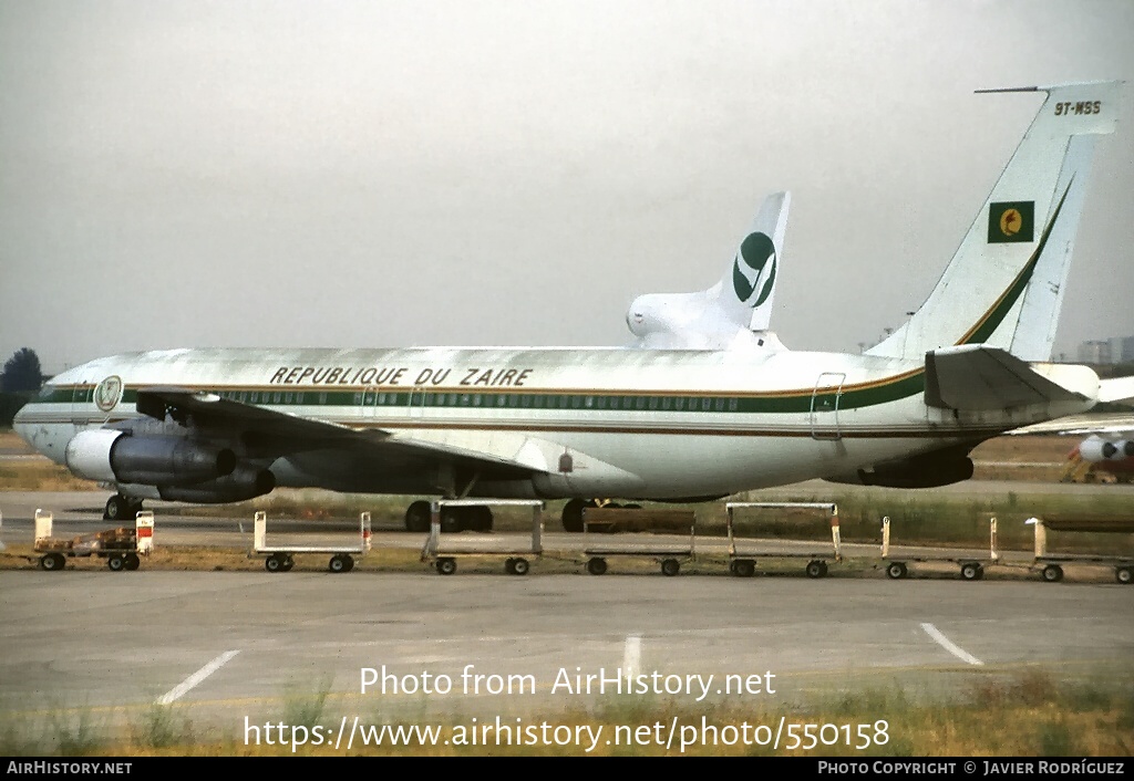 Aircraft Photo of 9T-MSS | Boeing 707-382B | Republique du Zaire | AirHistory.net #550158