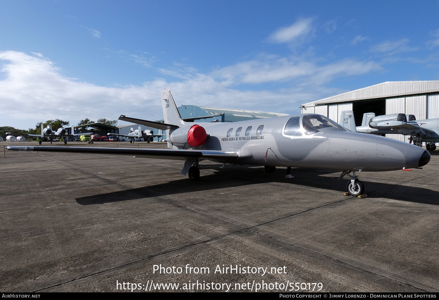 Aircraft Photo of 3505 / FAD3505 | Cessna 501 Citation I/SP | Dominican Republic - Air Force | AirHistory.net #550179