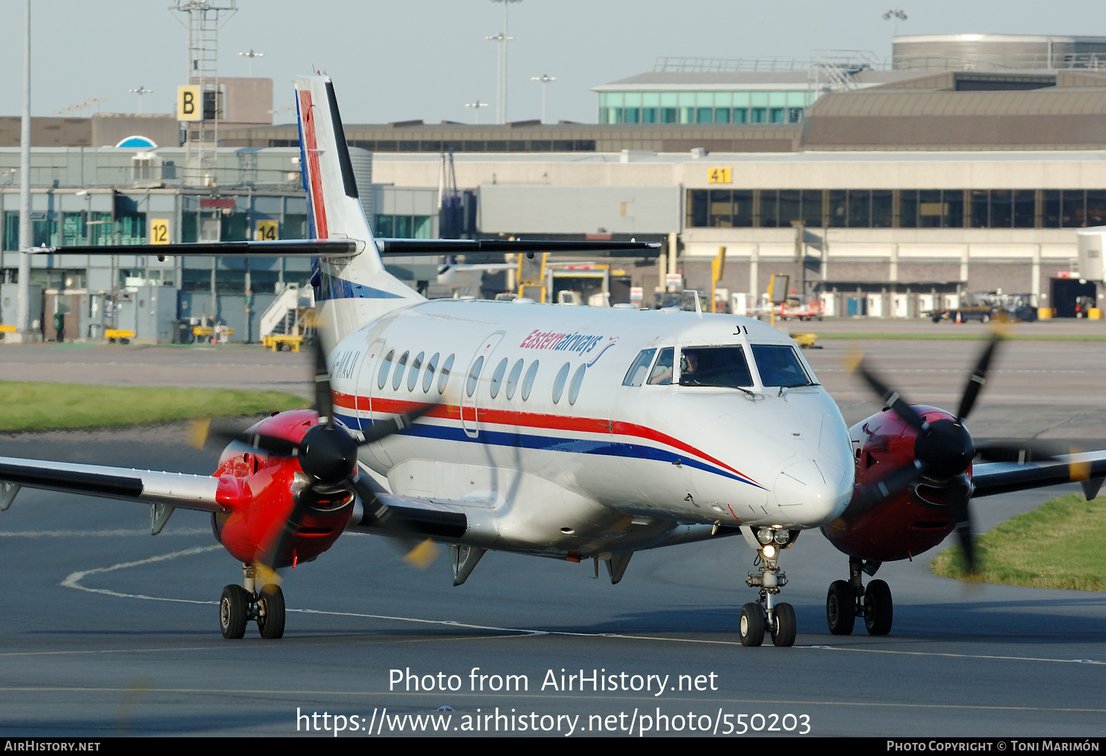 Aircraft Photo of G-MAJI | British Aerospace Jetstream 41 | Eastern Airways | AirHistory.net #550203