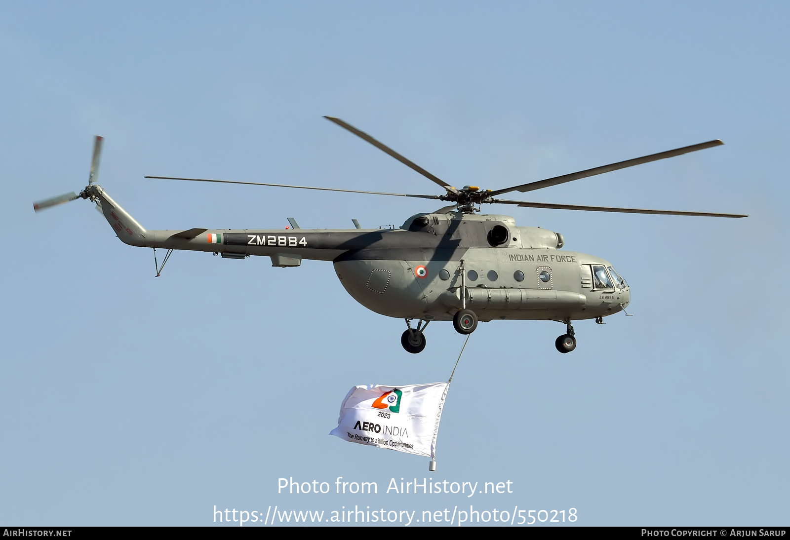 Aircraft Photo of ZM2884 | Mil Mi-17 | India - Air Force | AirHistory.net #550218