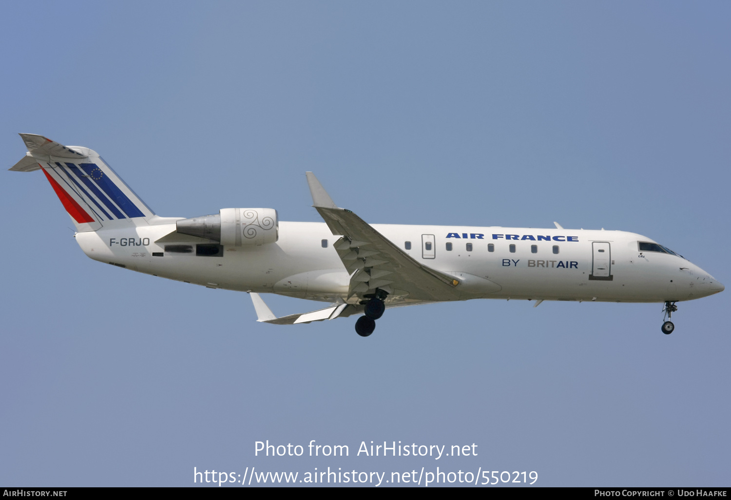 Aircraft Photo of F-GRJO | Bombardier CRJ-100ER (CL-600-2B19) | Air France | AirHistory.net #550219