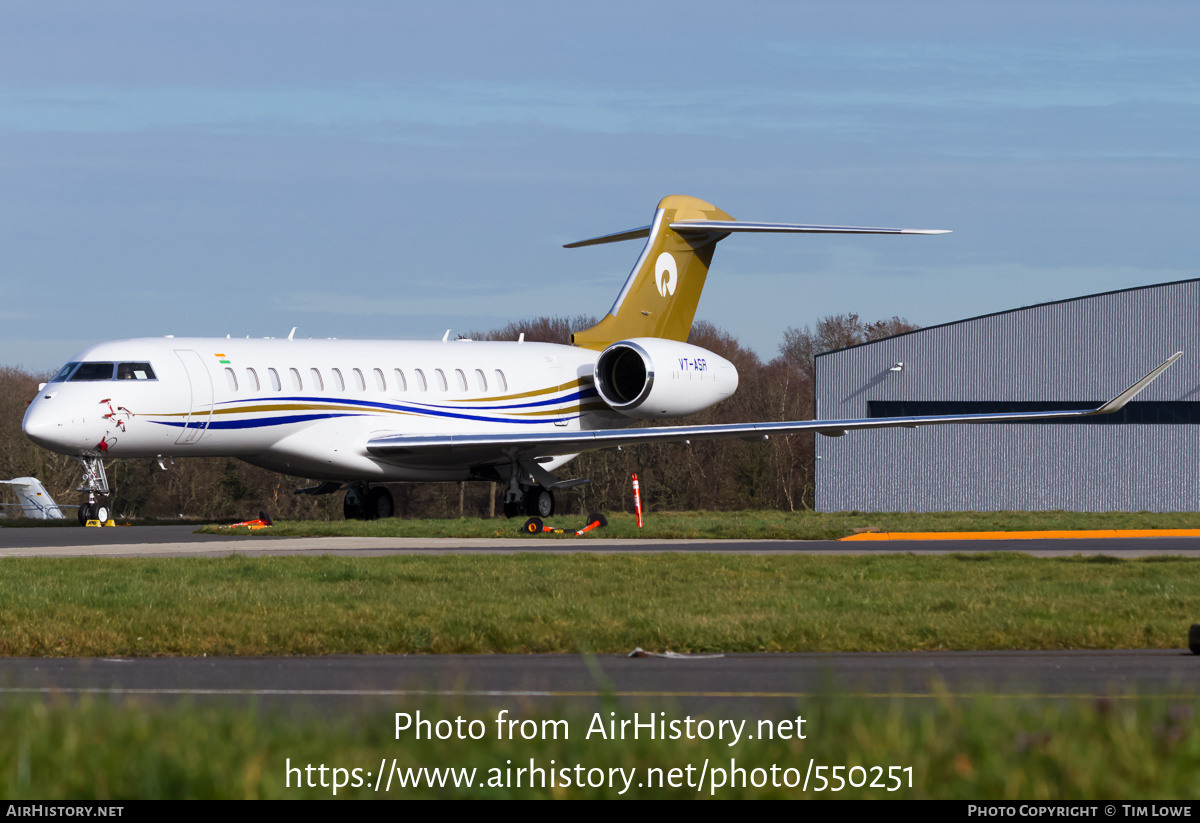 Aircraft Photo of VT-ASR | Bombardier Global 7500 (BD-700-2A12) | AirHistory.net #550251