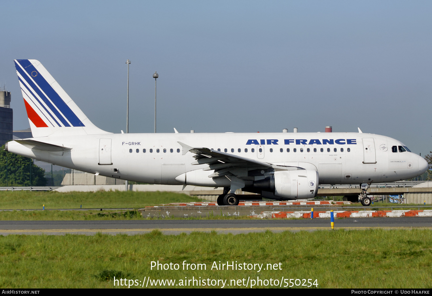 Aircraft Photo of F-GRHK | Airbus A319-111 | Air France | AirHistory.net #550254