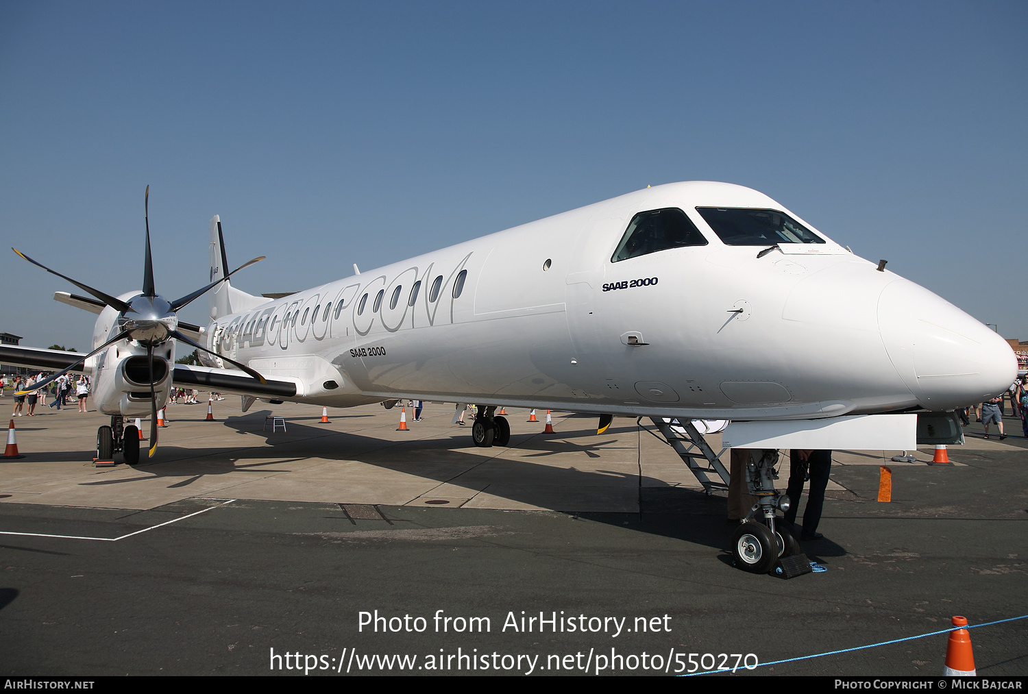 Aircraft Photo of SE-LRA | Saab 2000 | Saab | AirHistory.net #550270