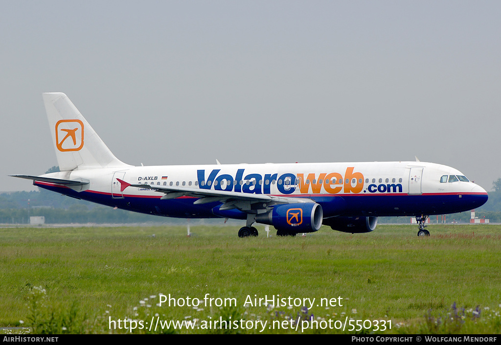 Aircraft Photo of D-AXLB | Airbus A320-214 | Volareweb | AirHistory.net #550331