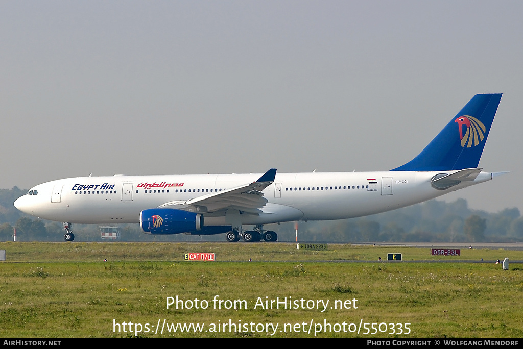 Aircraft Photo of SU-GCI | Airbus A330-243 | EgyptAir | AirHistory.net #550335