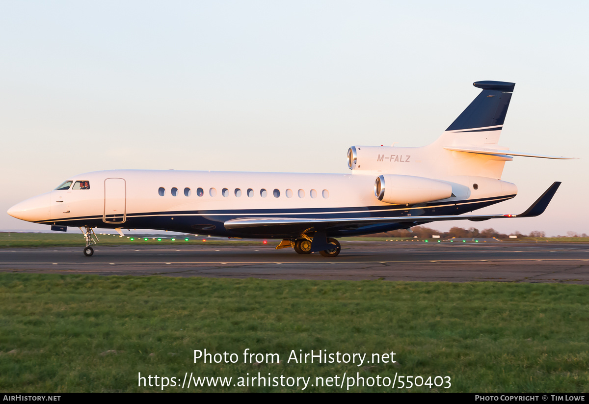 Aircraft Photo of M-FALZ | Dassault Falcon 7X | AirHistory.net #550403