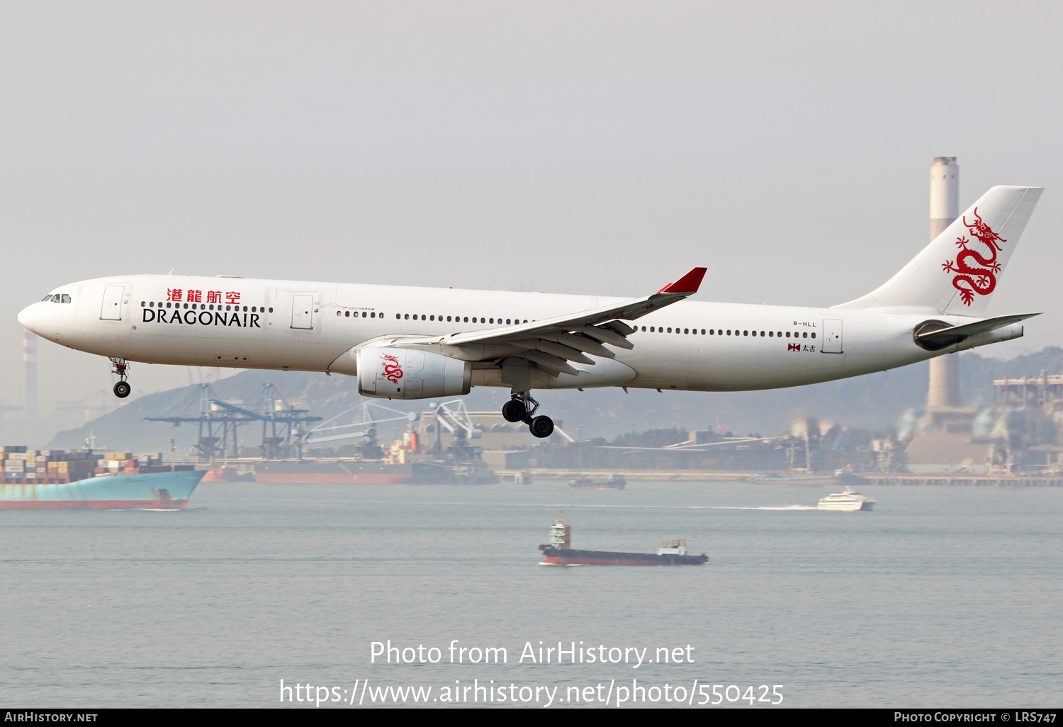 Aircraft Photo of B-HLL | Airbus A330-342 | Dragonair | AirHistory.net #550425