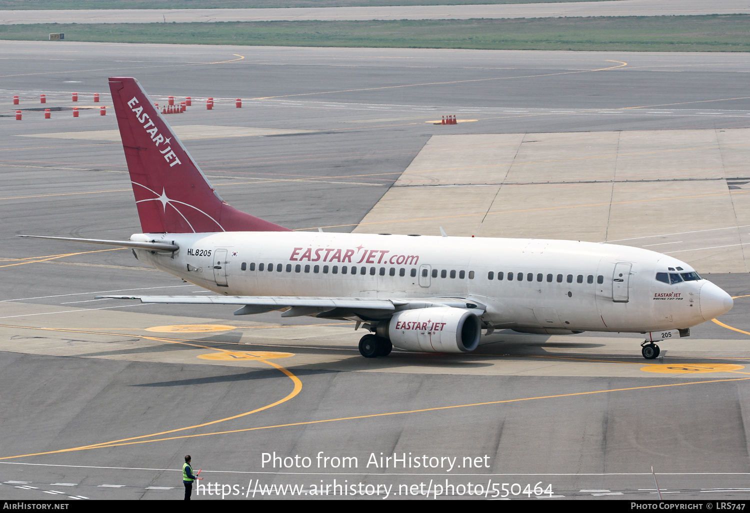 Aircraft Photo of HL8205 | Boeing 737-73V | Eastar Jet | AirHistory.net #550464