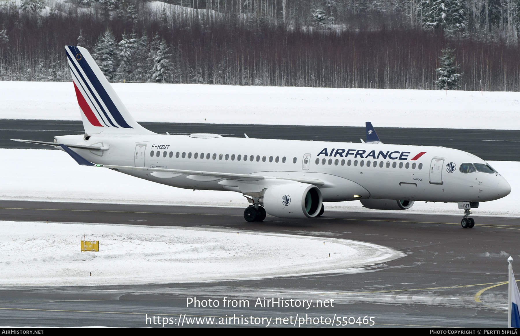 Aircraft Photo of F-HZUT | Airbus A220-371 (BD-500-1A11) | Air France | AirHistory.net #550465