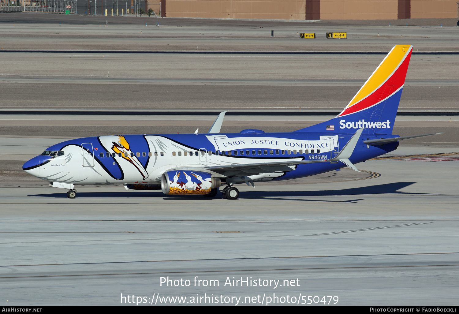 Aircraft Photo of N946WN | Boeing 737-7H4 | Southwest Airlines | AirHistory.net #550479