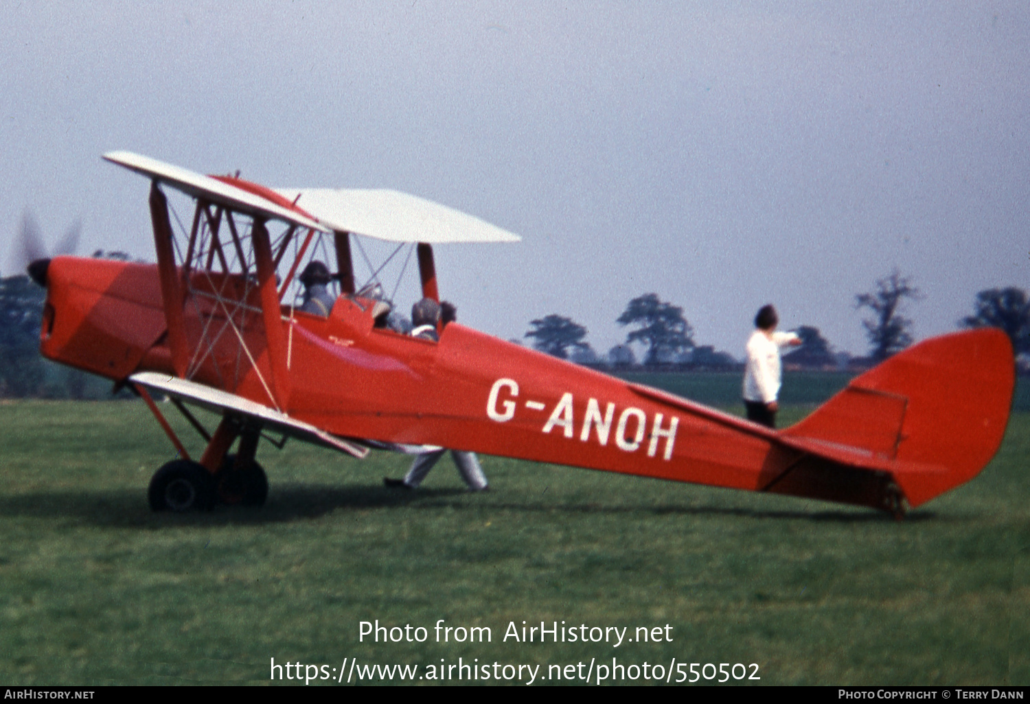 Aircraft Photo of G-ANOH | De Havilland D.H. 82A Tiger Moth II | AirHistory.net #550502