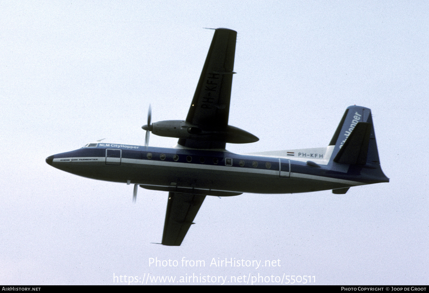 Aircraft Photo of PH-KFH | Fokker F27-200 Friendship | NLM Cityhopper | AirHistory.net #550511