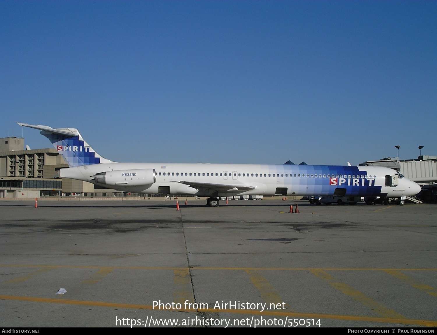 Aircraft Photo of N832NK | McDonnell Douglas MD-83 (DC-9-83) | Spirit Airlines | AirHistory.net #550514