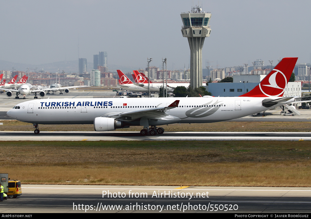 Aircraft Photo of TC-JOJ | Airbus A330-303 | Turkish Airlines | AirHistory.net #550520