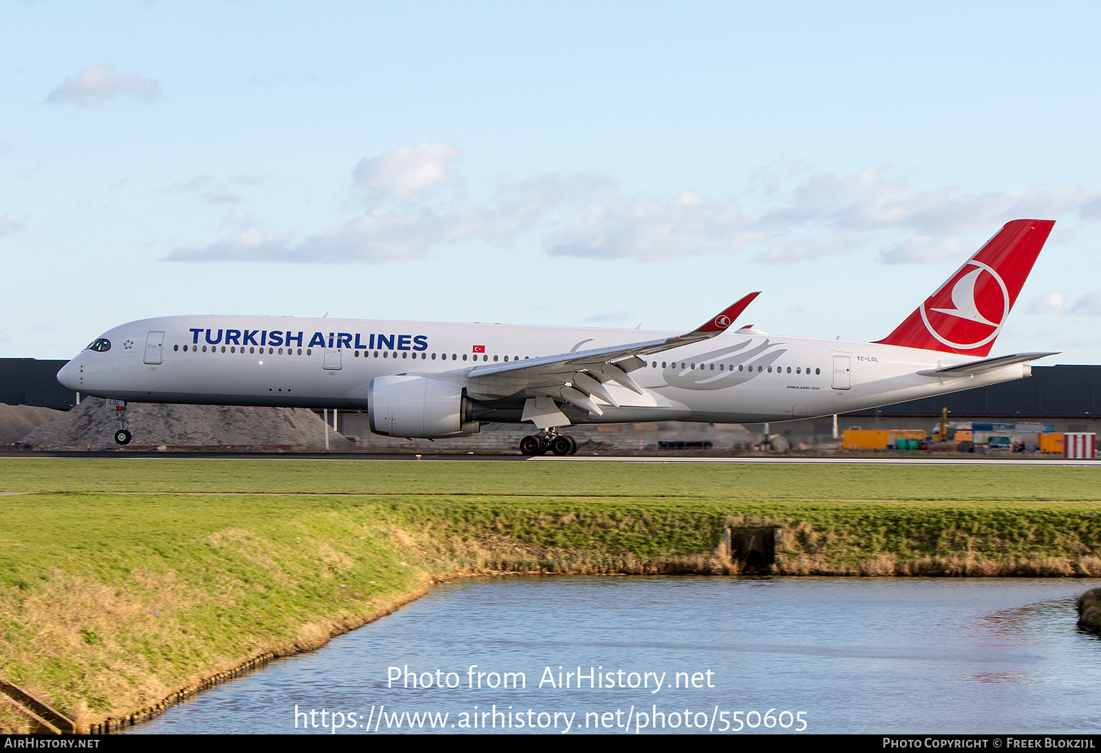 Aircraft Photo of TC-LGL | Airbus A350-941 | Turkish Airlines | AirHistory.net #550605