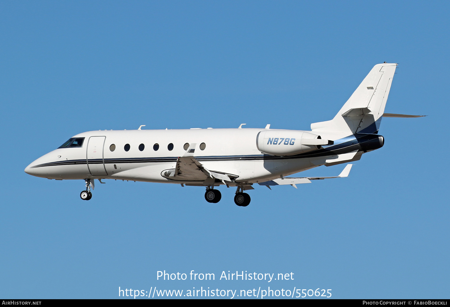 Aircraft Photo of N878G | Israel Aircraft Industries Gulfstream G200 | AirHistory.net #550625