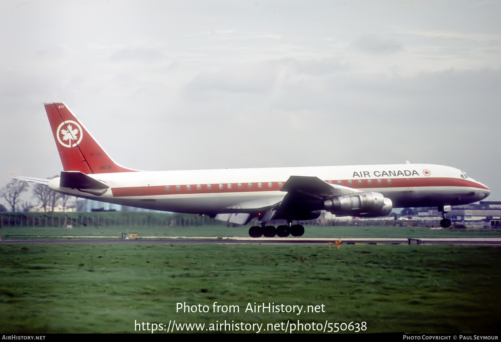 Aircraft Photo of CF-TJQ | Douglas DC-8-54CF Jet Trader | Air Canada | AirHistory.net #550638