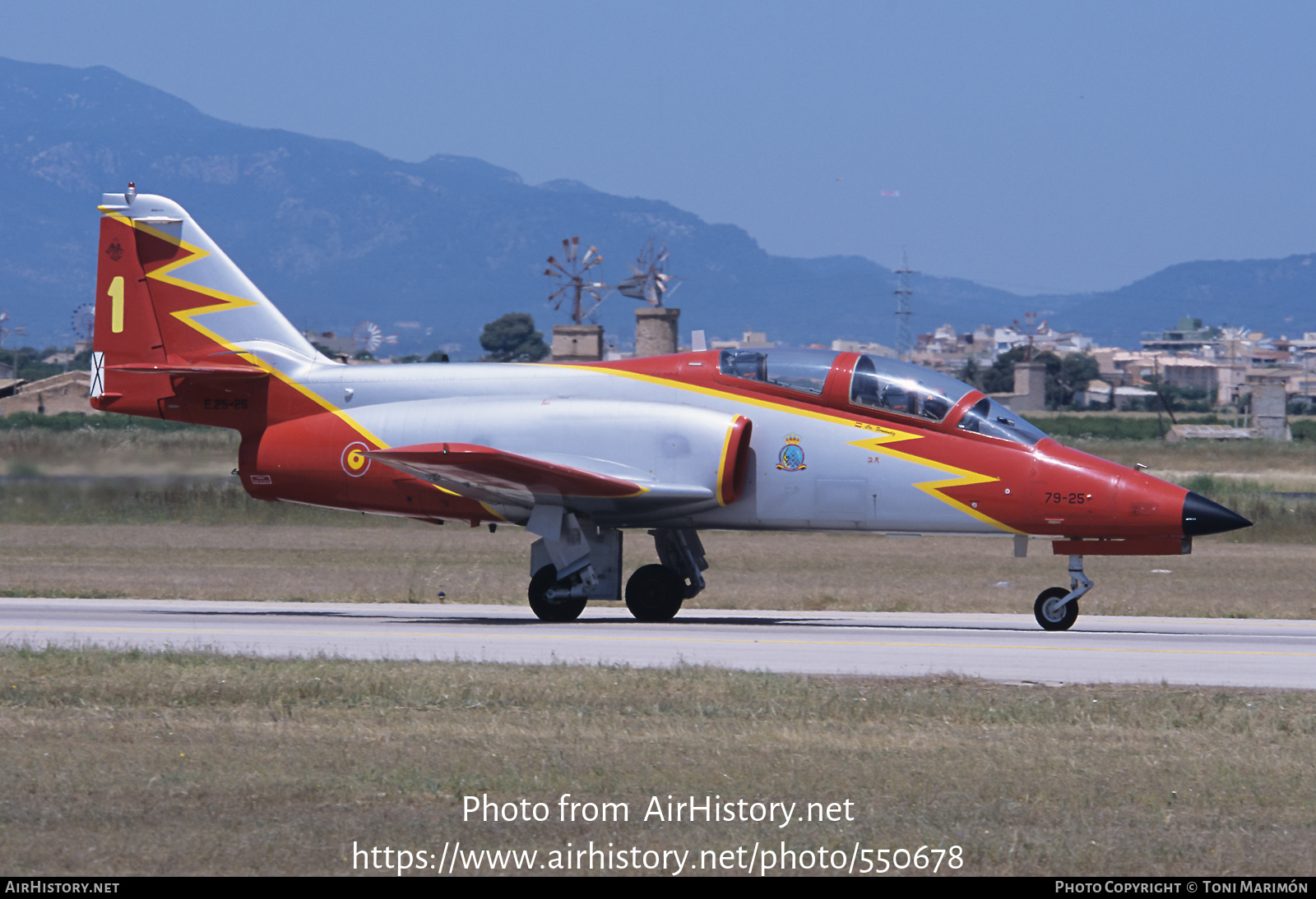 Aircraft Photo of E.25-25 | CASA C101EB Aviojet | Spain - Air Force | AirHistory.net #550678