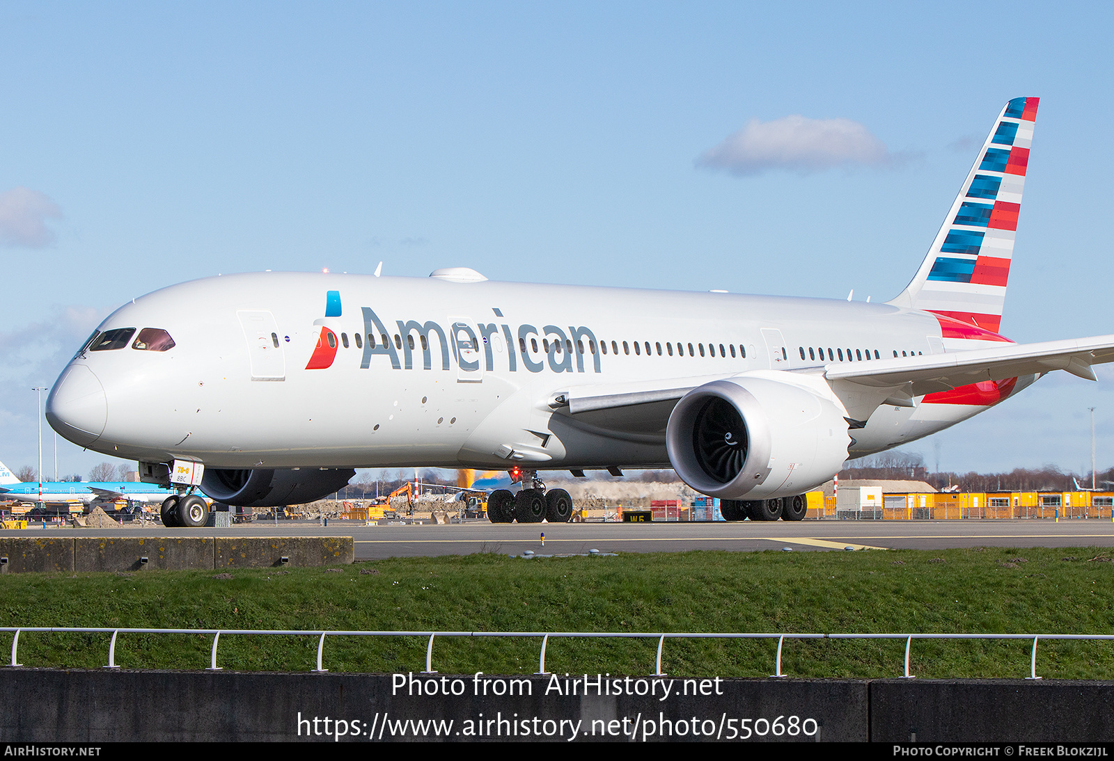 Aircraft Photo of N874AN | Boeing 787-8 Dreamliner | American Airlines | AirHistory.net #550680