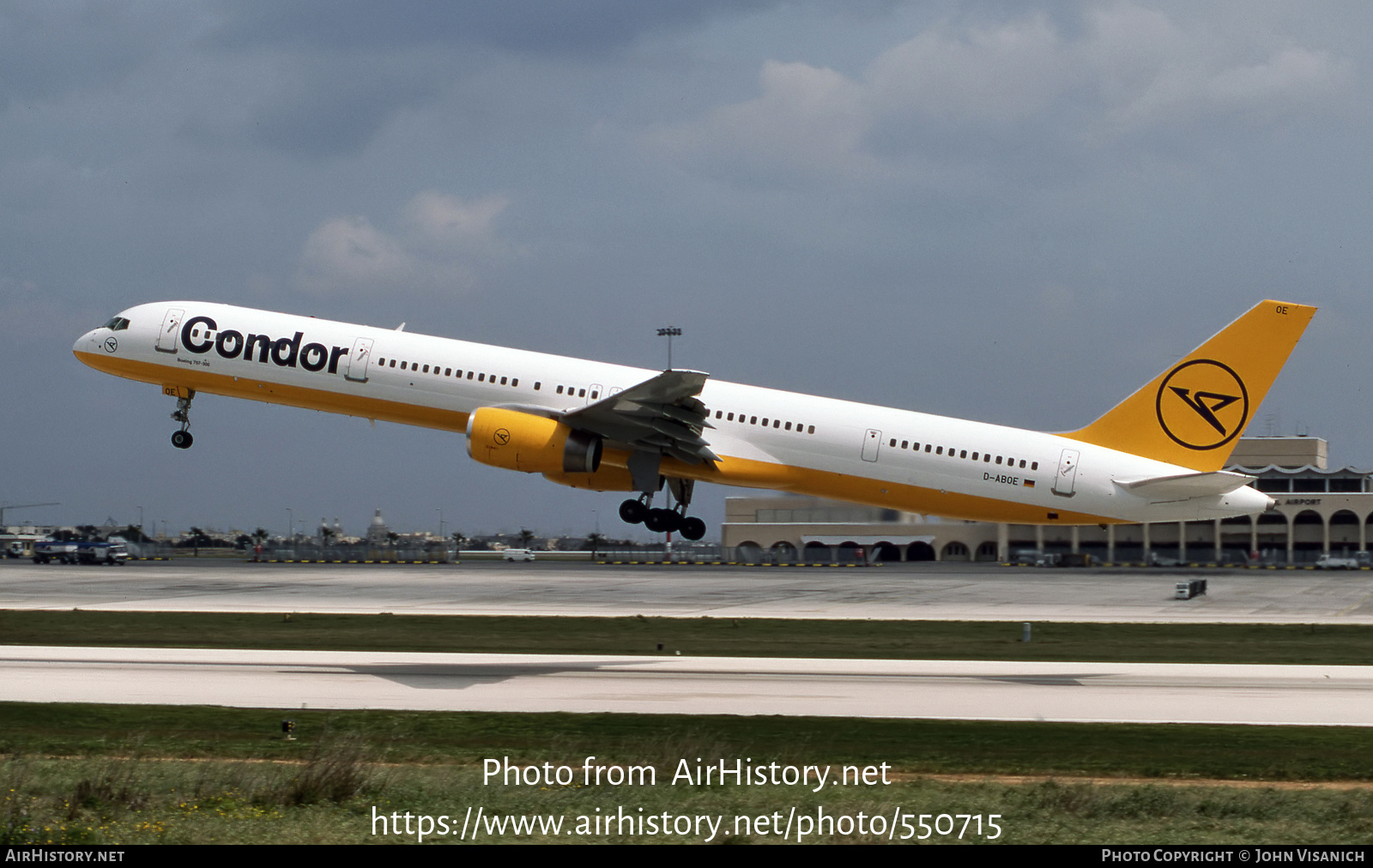 Aircraft Photo of D-ABOE | Boeing 757-330 | Condor Flugdienst | AirHistory.net #550715