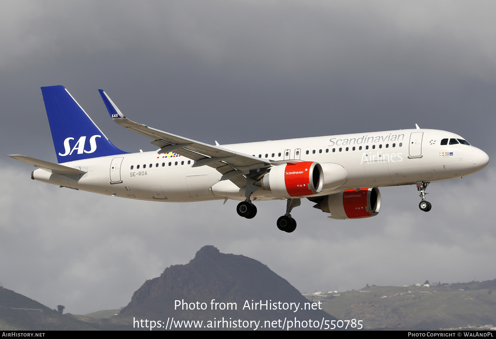 Aircraft Photo of SE-ROA | Airbus A320-251N | Scandinavian Airlines - SAS | AirHistory.net #550785