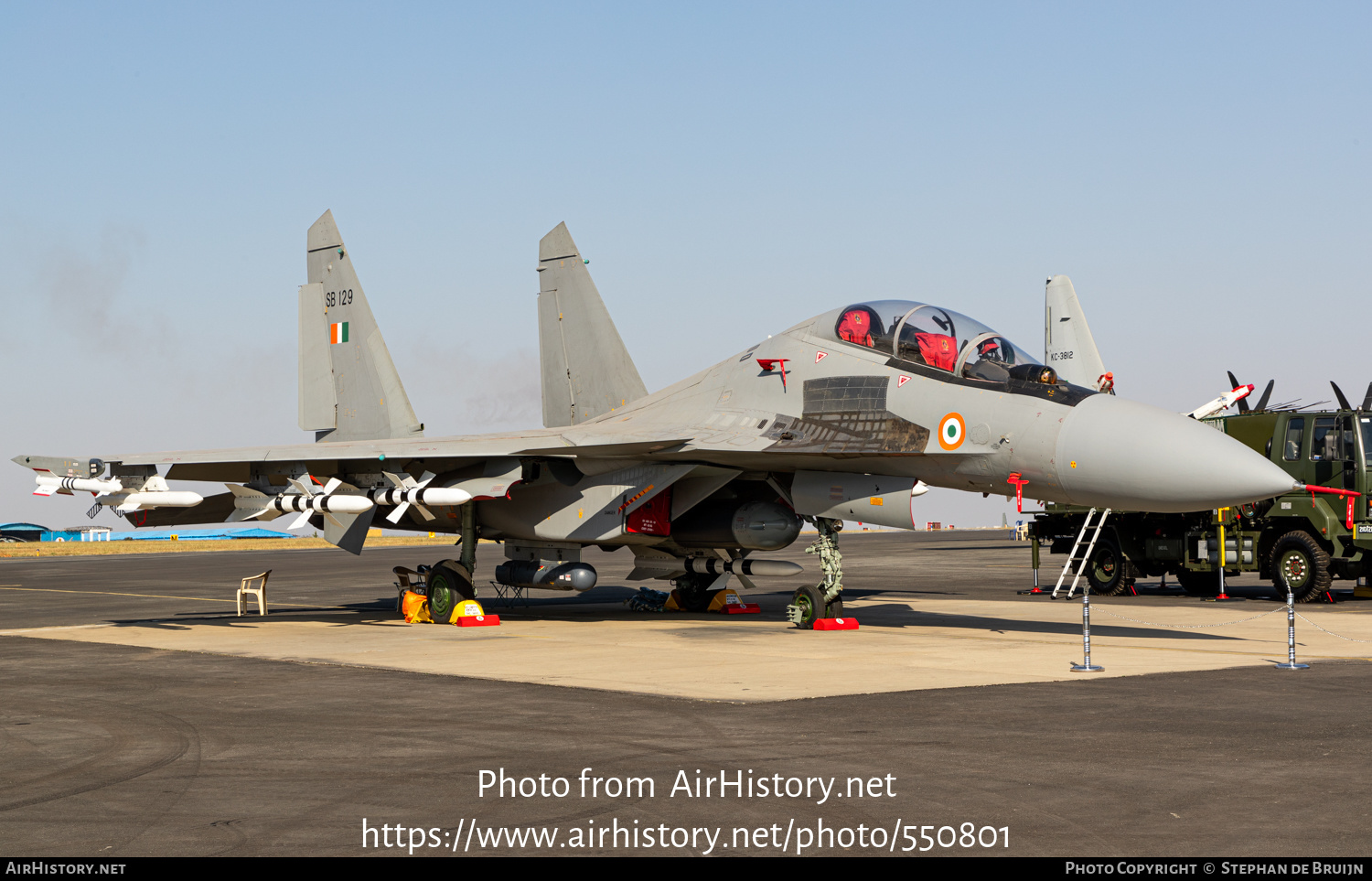 Aircraft Photo of SB129 | Sukhoi Su-30MKI-3 | India - Air Force | AirHistory.net #550801