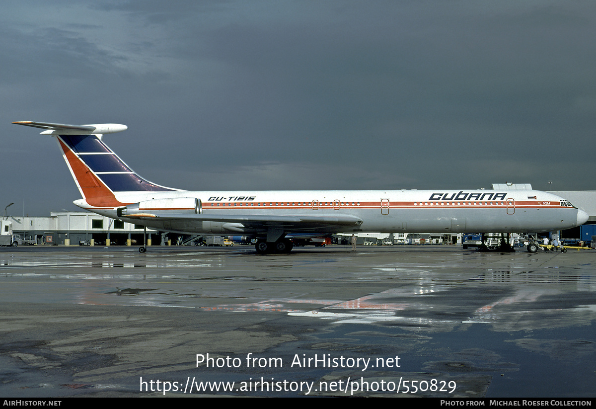 Aircraft Photo of CU-T1215 | Ilyushin Il-62M | Cubana | AirHistory.net #550829