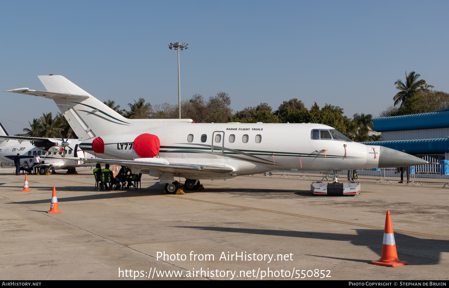 Aircraft Photo of LY7701 | British Aerospace BAe-125-800A | India - Air Force | AirHistory.net #550852