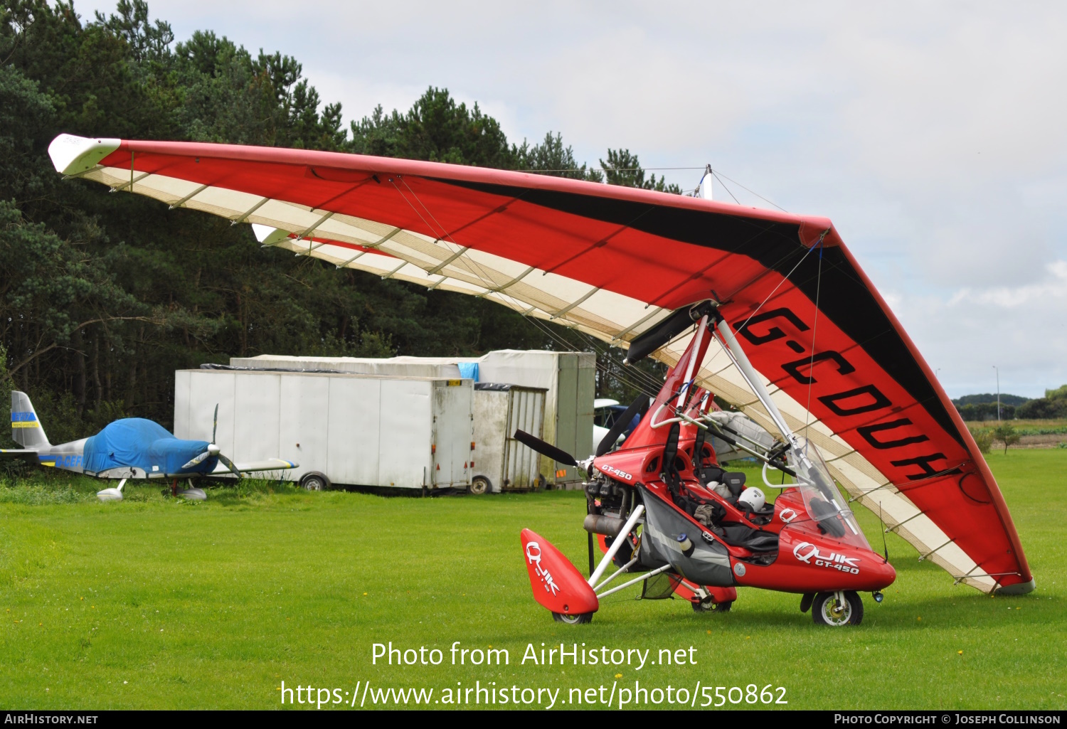 Aircraft Photo of G-CDUH | P&M Aviation Quik GT450 | AirHistory.net #550862