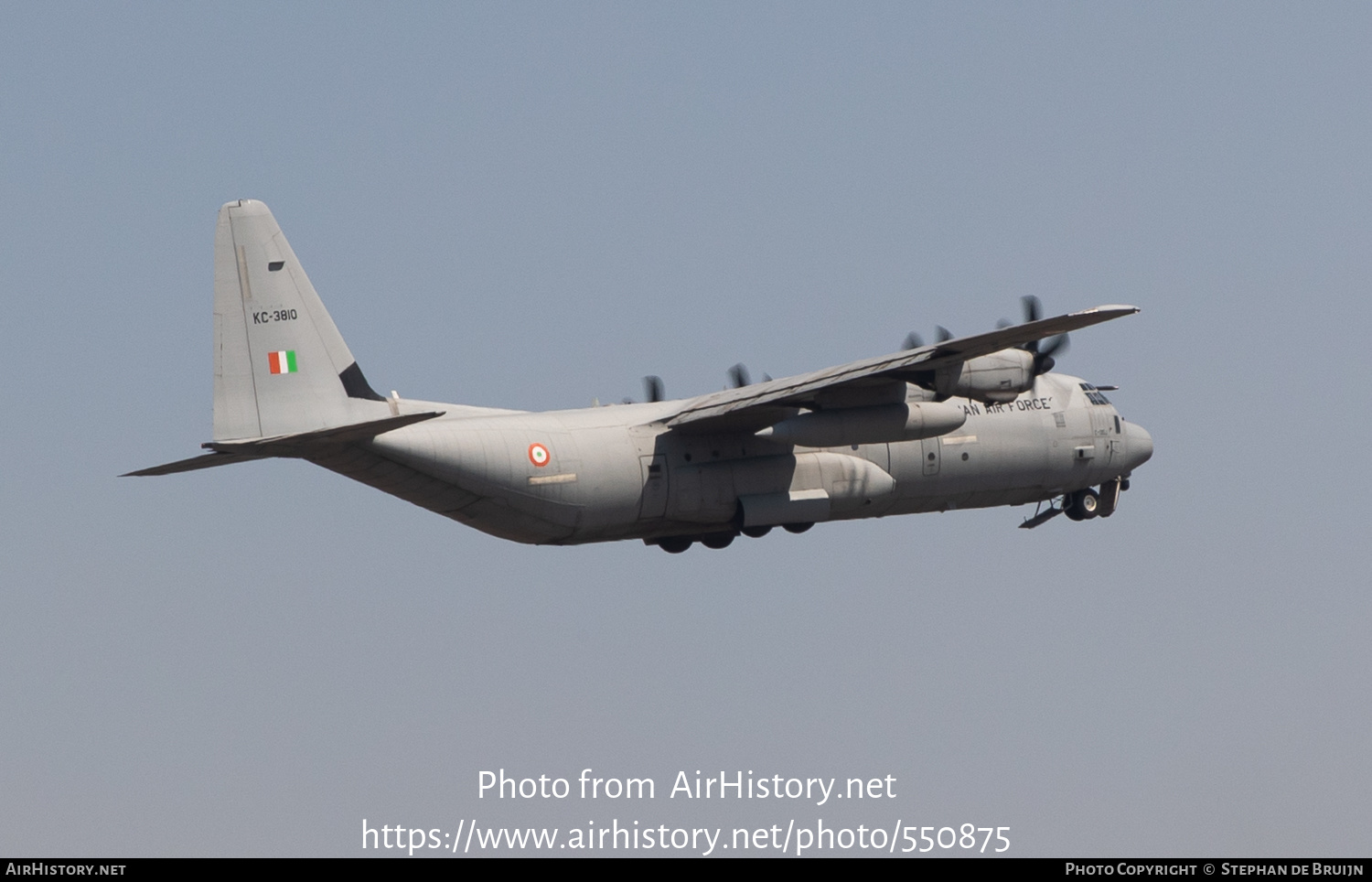 Aircraft Photo of KC-3810 | Lockheed Martin C-130J-30 Hercules | India - Air Force | AirHistory.net #550875