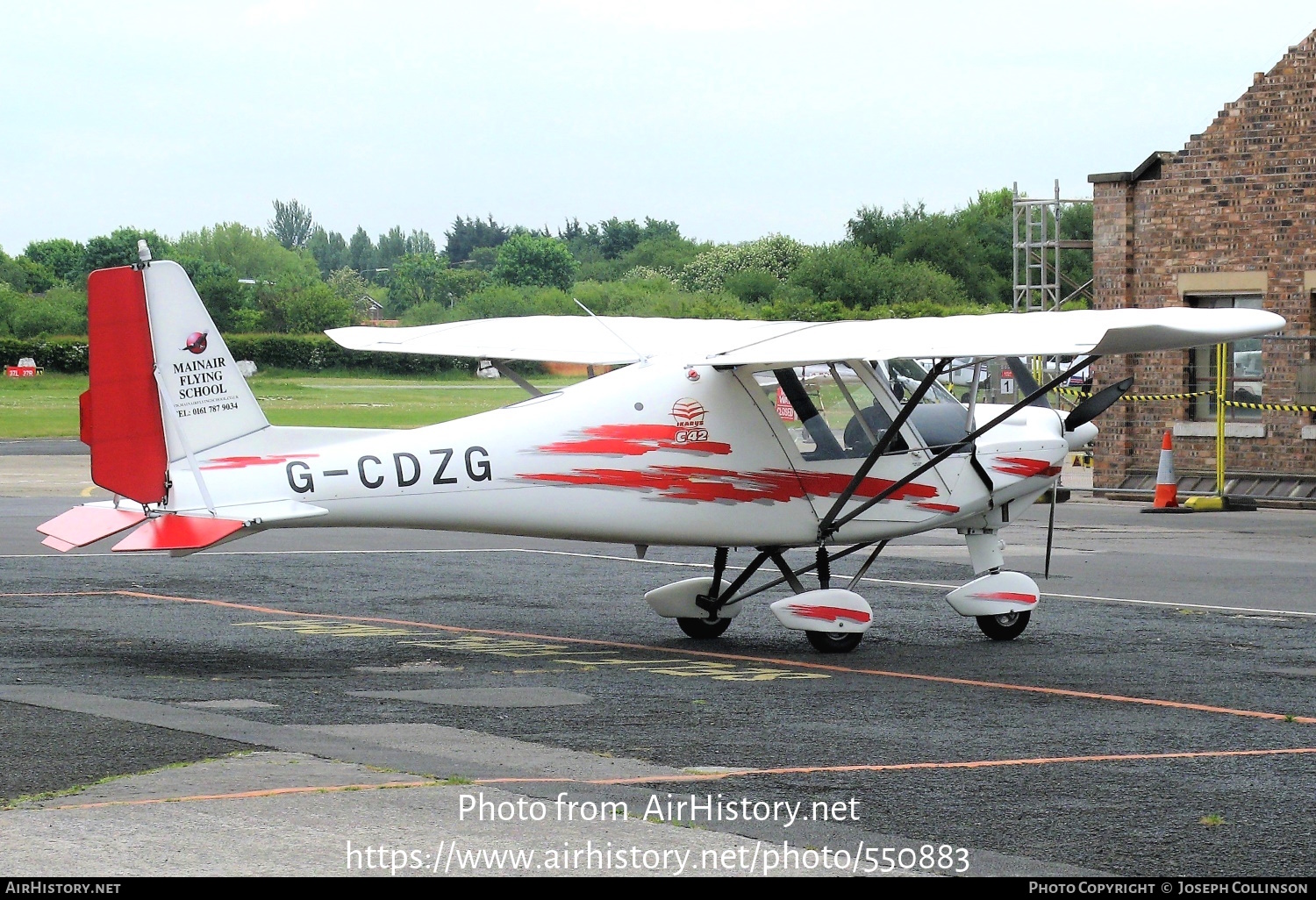 Aircraft Photo of G-CDZG | Comco Ikarus C42 | Mainair Flying School | AirHistory.net #550883