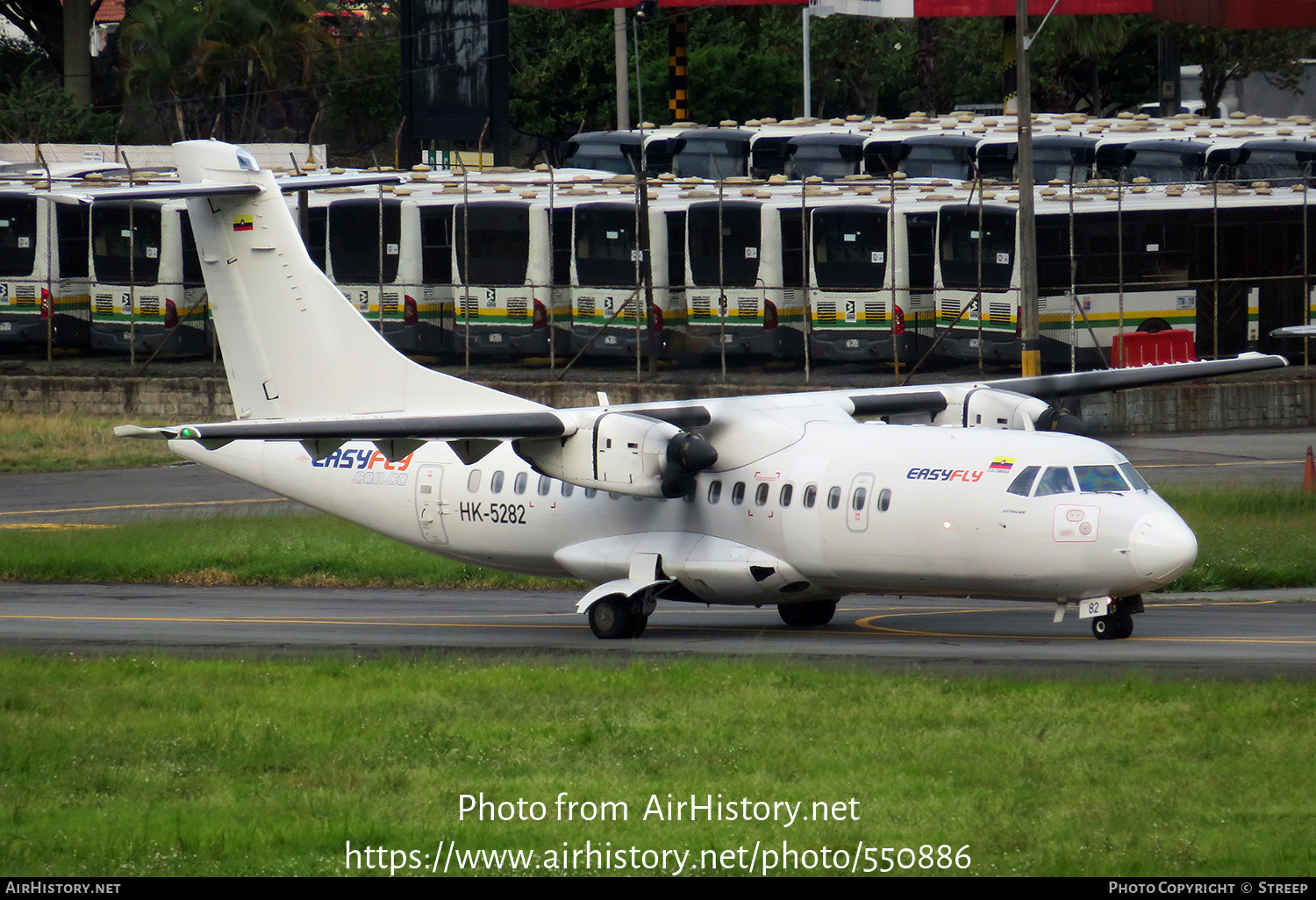 Aircraft Photo of HK-5282 | ATR ATR-42-600 | EasyFly | AirHistory.net #550886