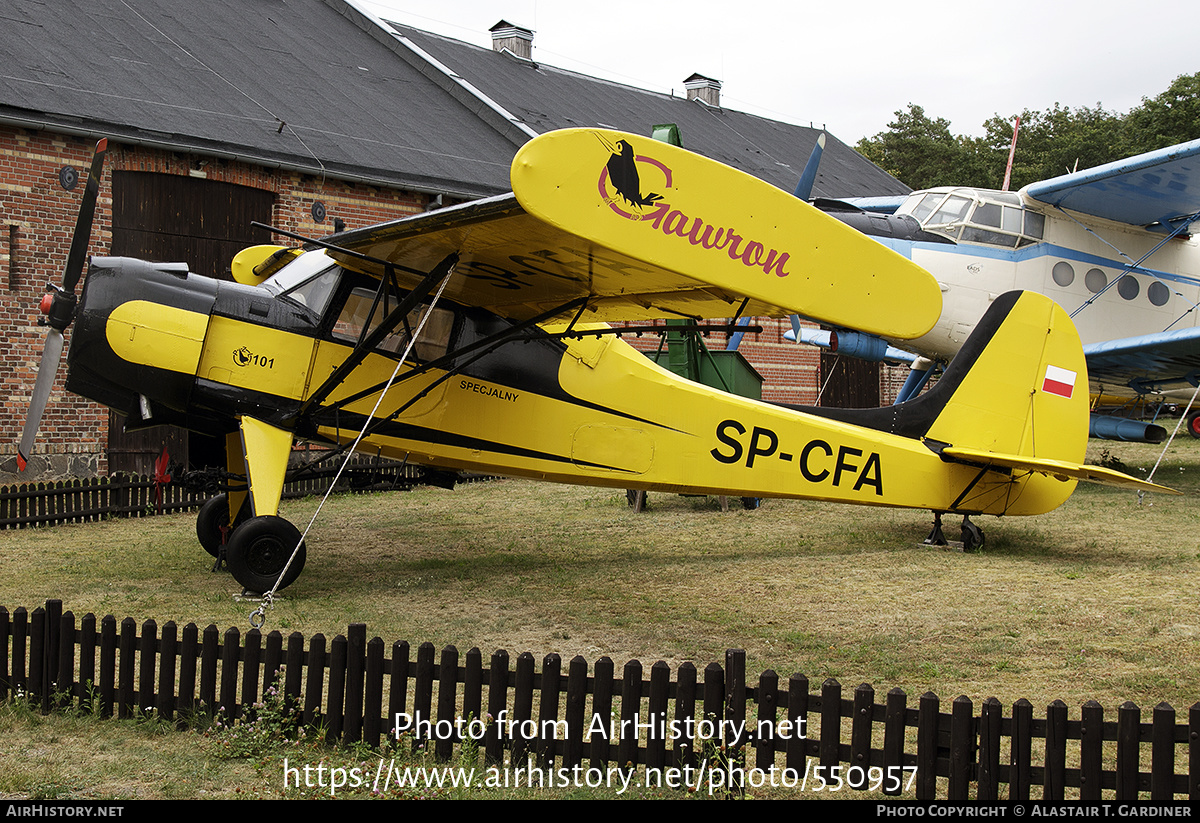 Aircraft Photo of SP-CFA | PZL-Okecie PZL-101 Gawron | AirHistory.net #550957