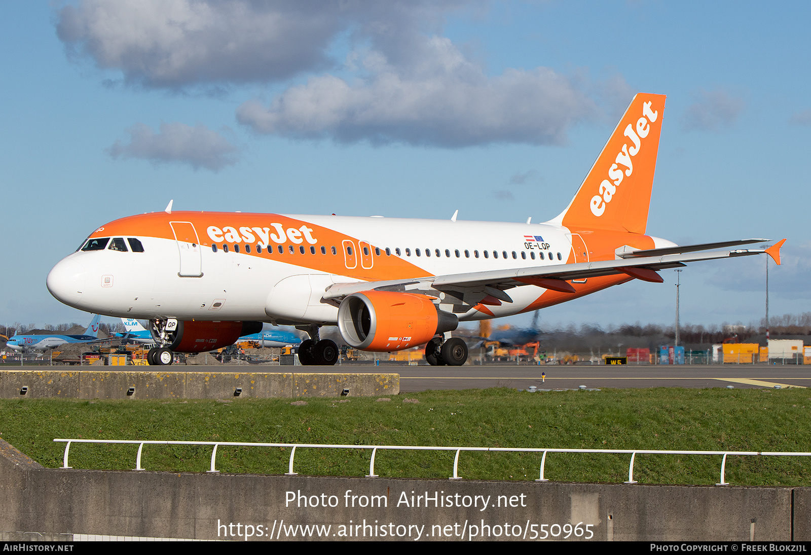 Aircraft Photo of OE-LQP | Airbus A319-111 | EasyJet | AirHistory.net #550965