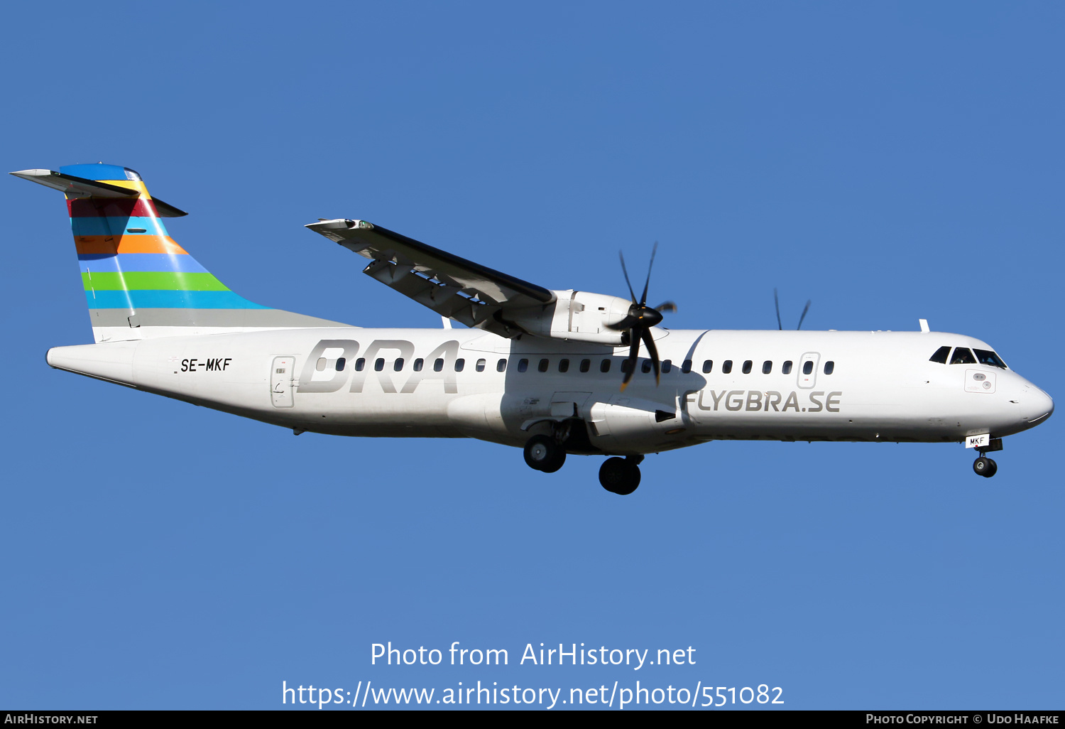 Aircraft Photo of SE-MKF | ATR ATR-72-600 (ATR-72-212A) | BRA - Braathens Regional Airlines | AirHistory.net #551082