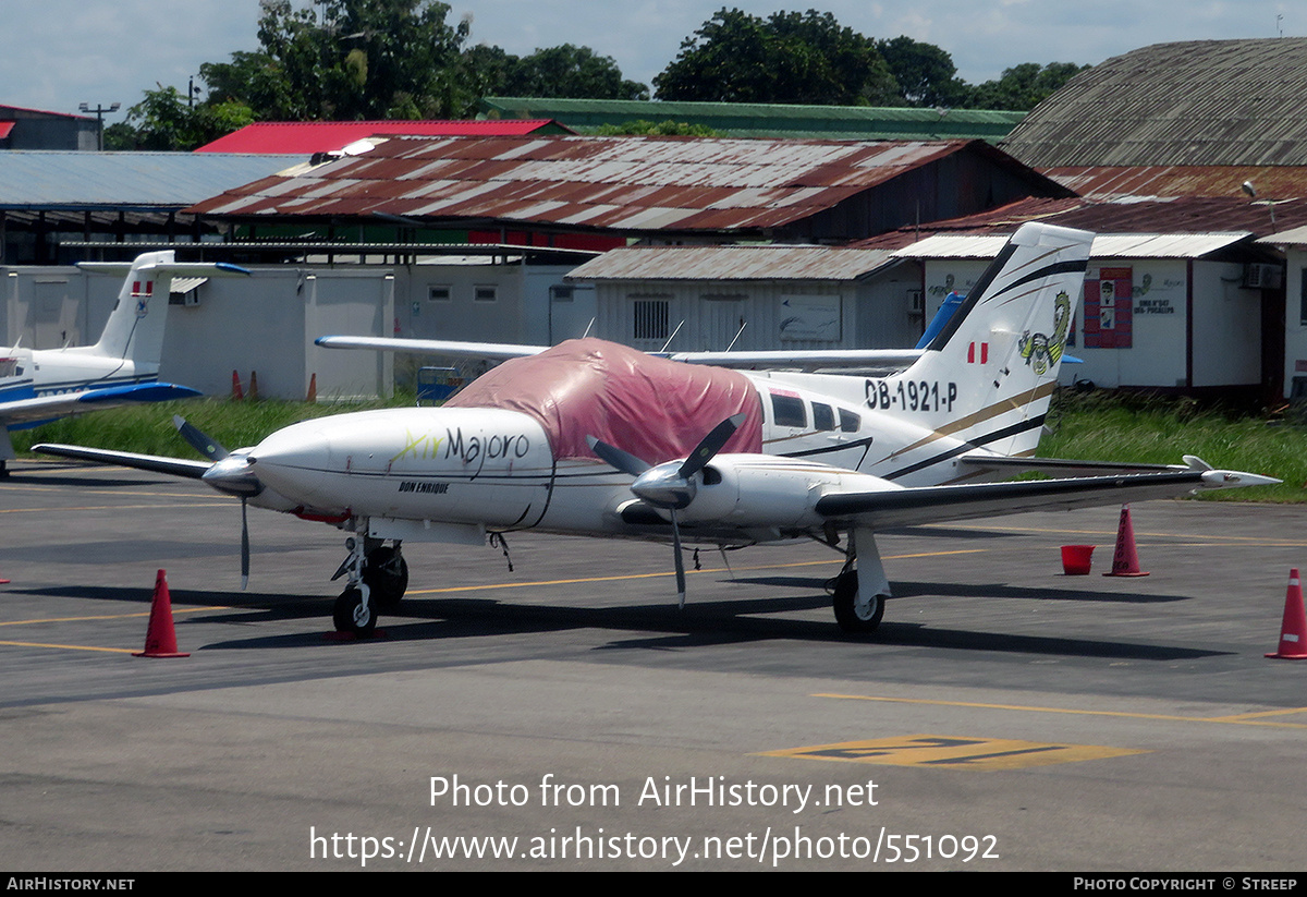 Aircraft Photo of OB-1921-P | Cessna 402C | Air Majoro | AirHistory.net #551092