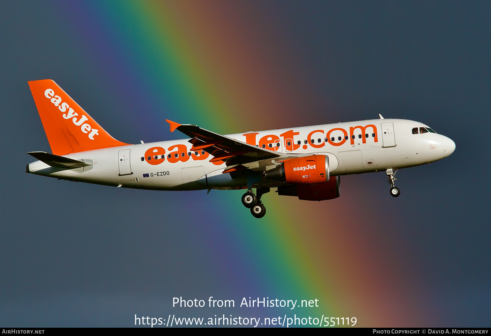 Aircraft Photo of G-EZDO | Airbus A319-111 | EasyJet | AirHistory.net #551119