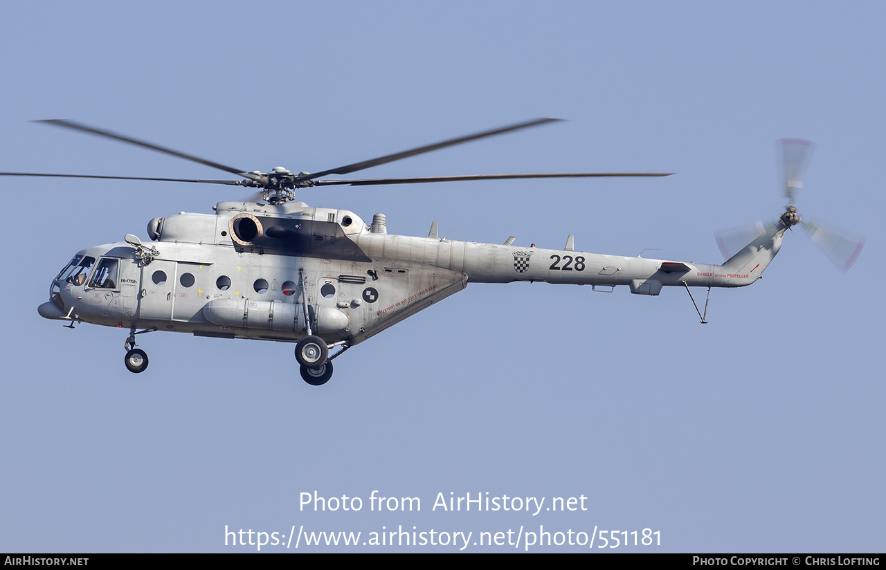 Aircraft Photo of 228 | Mil Mi-171Sh | Croatia - Air Force | AirHistory.net #551181