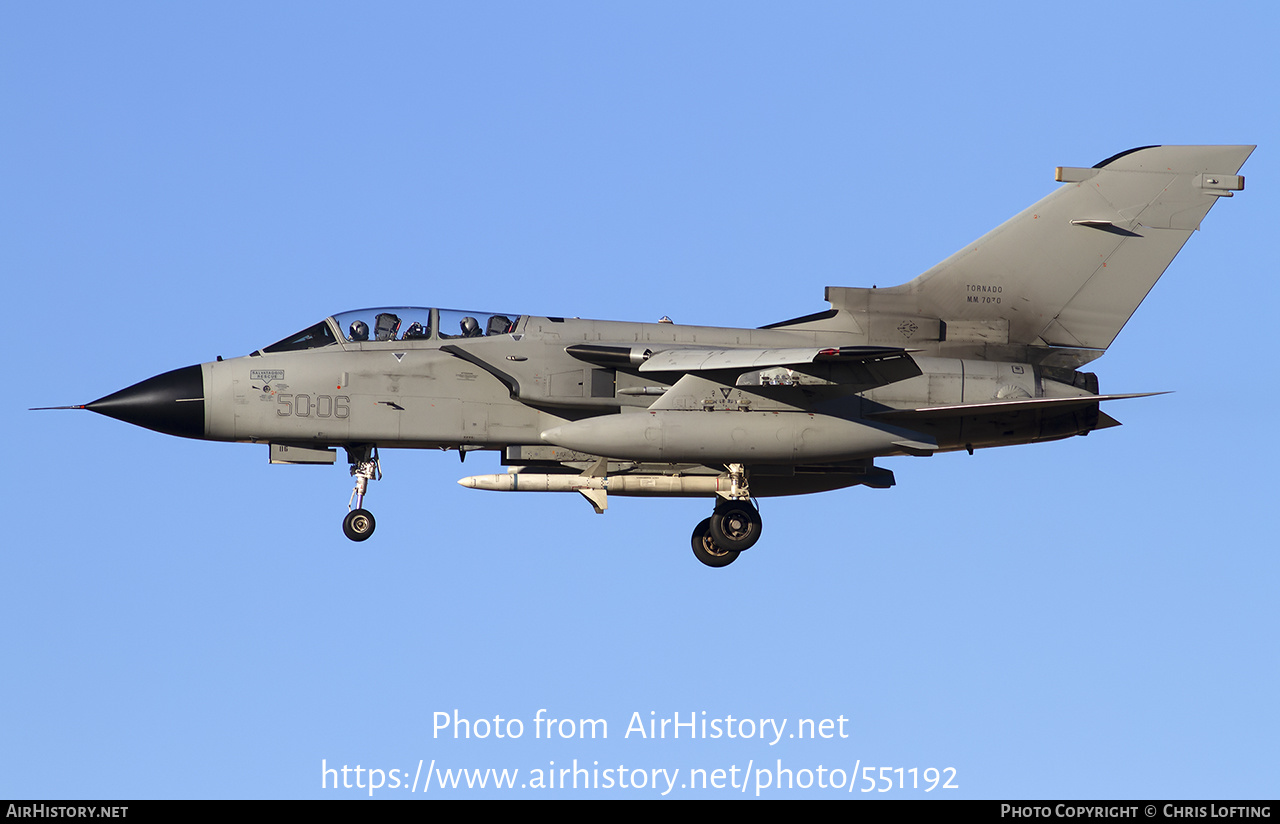 Aircraft Photo of MM7070 | Panavia Tornado ECR | Italy - Air Force | AirHistory.net #551192