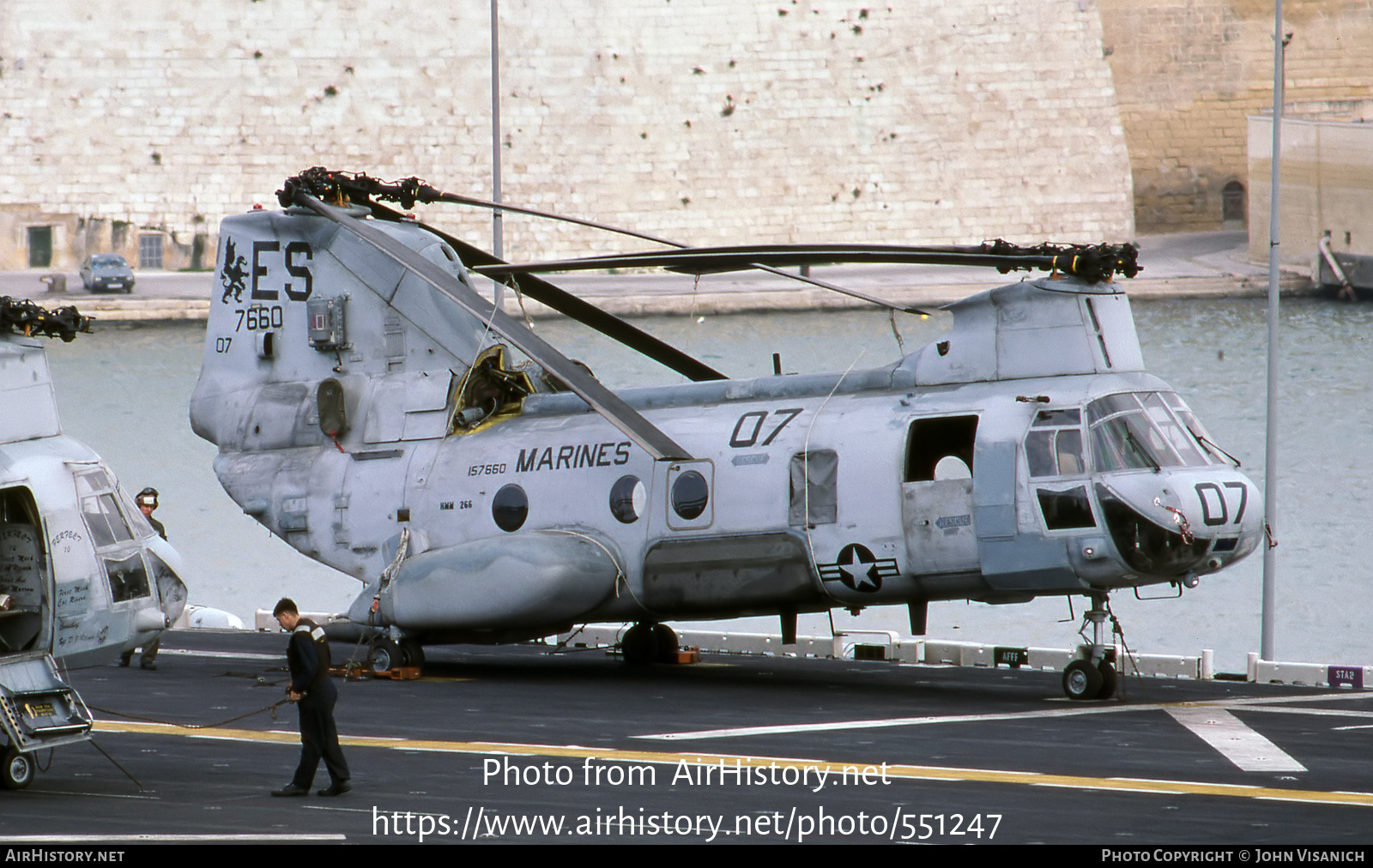 Aircraft Photo of 157660 / 7660 | Boeing Vertol CH-46E Sea Knight | USA - Marines | AirHistory.net #551247