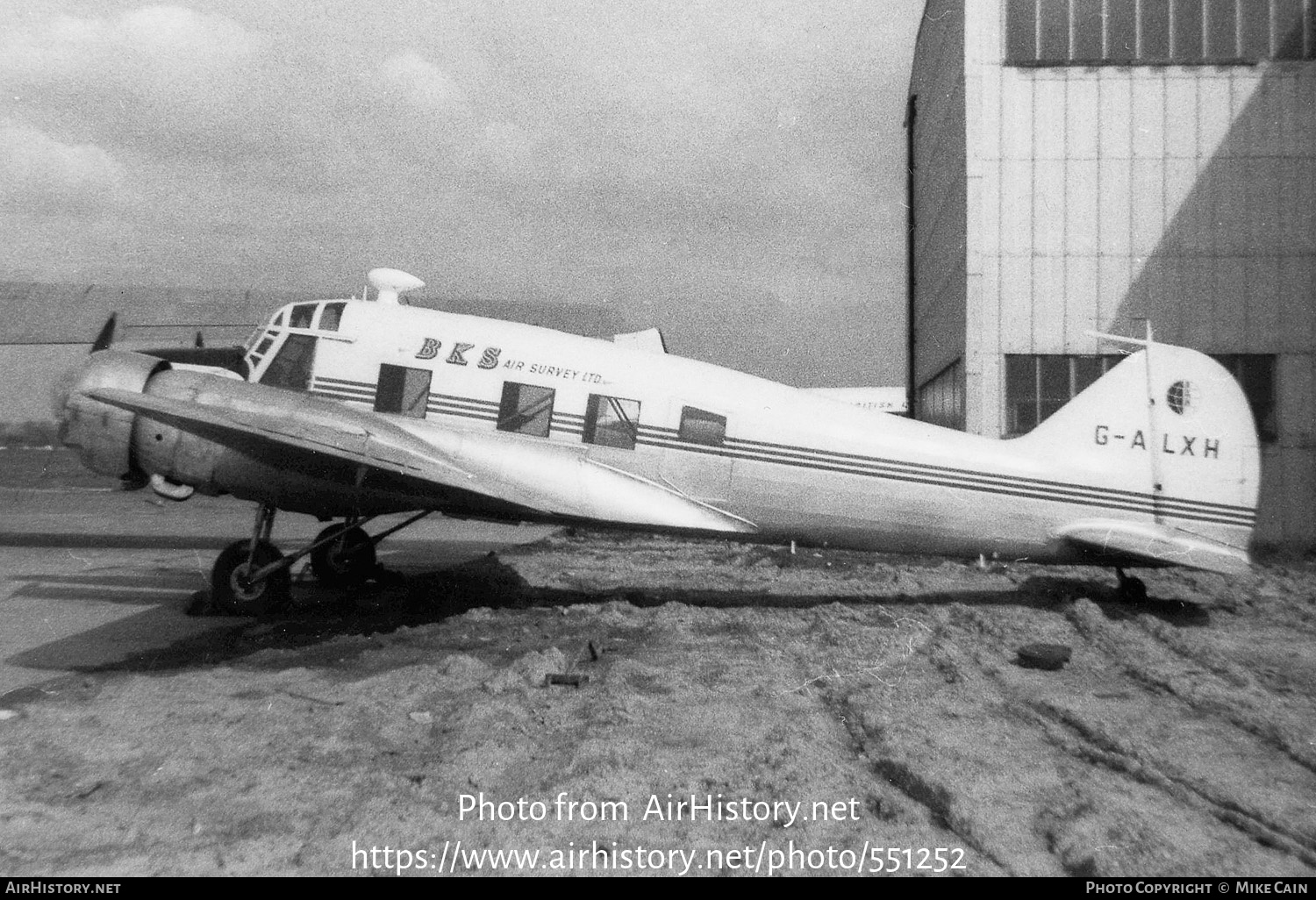 Aircraft Photo of G-ALXH | Avro 652A Anson C19/2 | BKS Air Survey | AirHistory.net #551252