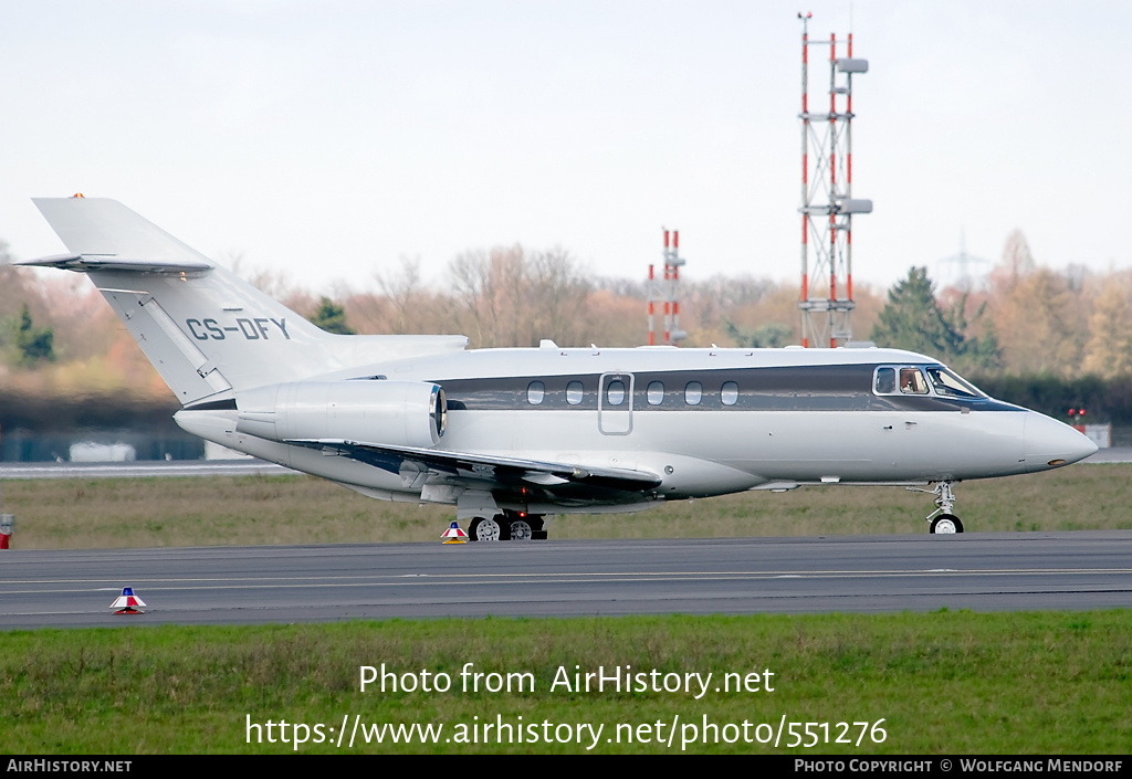 Aircraft Photo of CS-DFY | Hawker Beechcraft 800XP | AirHistory.net #551276