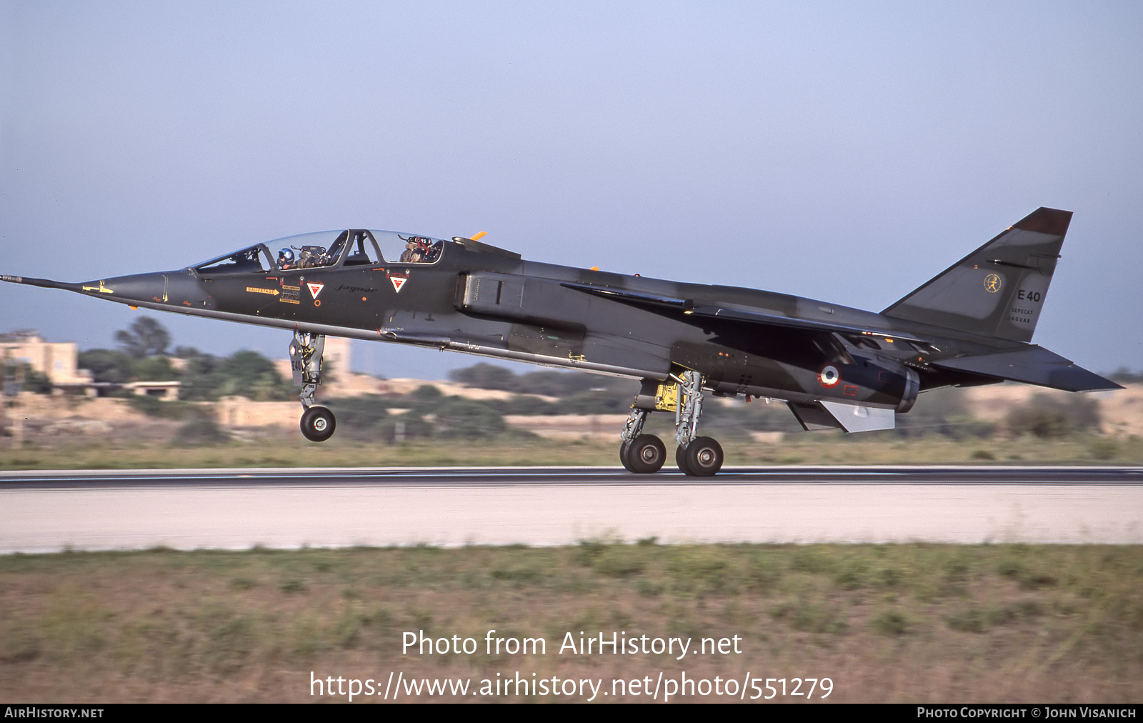 Aircraft Photo of E40 | Sepecat Jaguar E | France - Air Force | AirHistory.net #551279