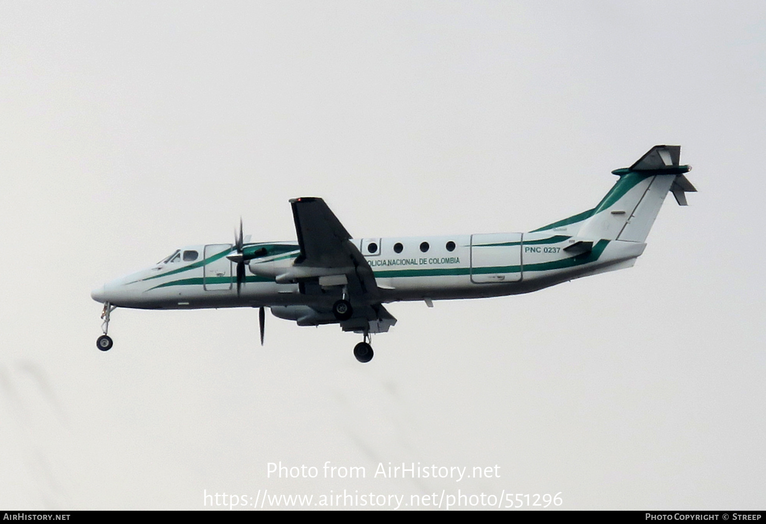 Aircraft Photo of PNC0237 | Beech 1900C-1 | Colombia - Police | AirHistory.net #551296