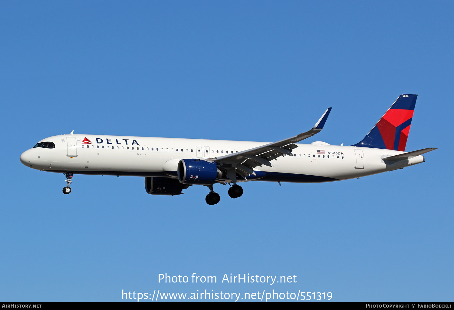 Aircraft Photo of N506DA | Airbus A321-271NX | Delta Air Lines | AirHistory.net #551319